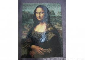 人像馬賽克拼花