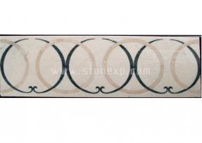 石材光面曲線拼條