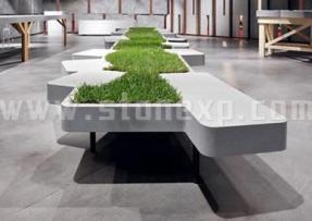 創(chuàng)意石材花壇