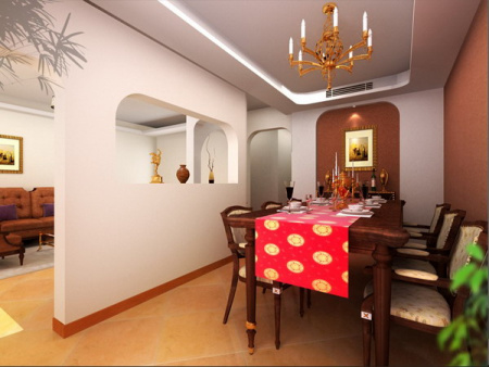 11萬打造310平聯(lián)排別墅 濃郁異域風(fēng)情