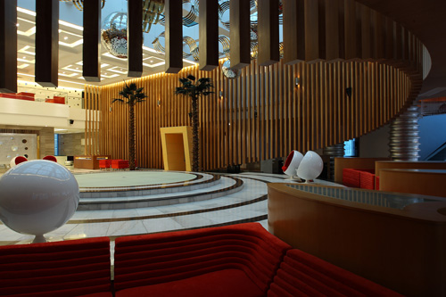 現代時尚演繹-東方豪苑泊案會所竣工照片