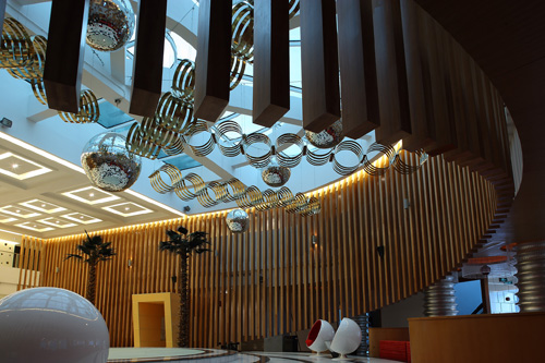 現代時尚演繹-東方豪苑泊案會所竣工照片