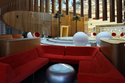 現代時尚演繹-東方豪苑泊案會所竣工照片