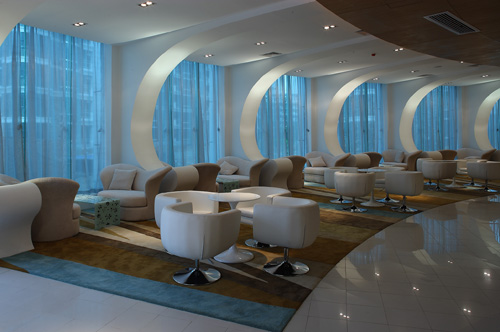 現代時尚演繹-東方豪苑泊案會所竣工照片