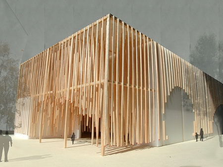 匈牙利館外觀效果圖