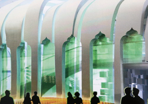 作為伊斯蘭建筑文化符號之一的門拱