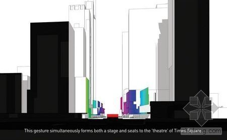 TKTS售票亭 重建的杜菲神父廣場 TKTS售票亭 重建的杜菲神父廣場