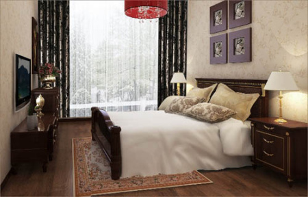 4.2萬元打造85平米的穩重歐式風情