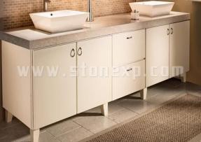 天然石材衛浴之簡約風格