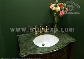 不同色彩的天然石材打造的衛浴系列欣賞