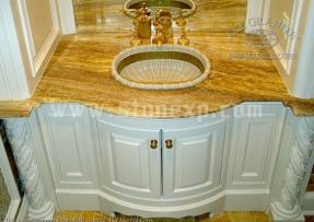 石材打造的奢華衛浴系列欣賞