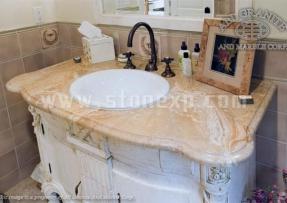 天然石材打造的經典衛浴欣賞