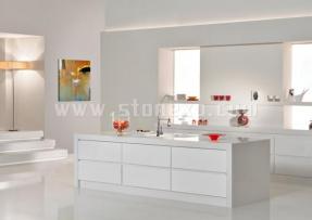 純凈淡雅石材臺面板欣賞