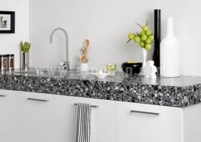 深色調(diào)天然石材臺面板