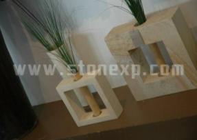 石材造型之花瓶藝術