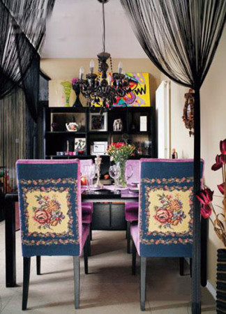 85平米華麗的哥特式風格