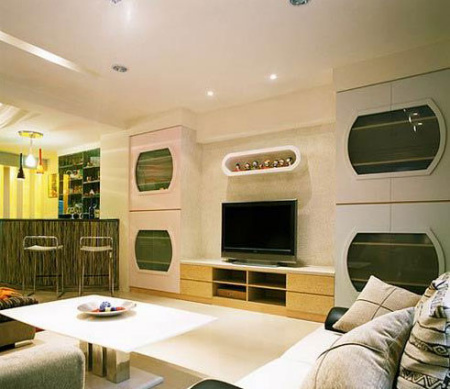 80后小夫妻的兩房一廳創意設計