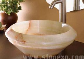 高檔玉石打造衛(wèi)浴盆