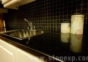 黑色石材臺面板