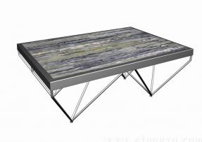 高檔石材綠竹與不銹鋼完美結(jié)合