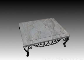 高檔石材水云間與鐵藝結(jié)合家具產(chǎn)品