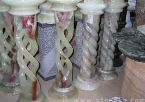 鏤空扭紋柱工藝欣賞