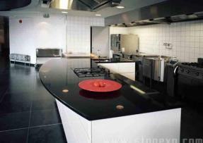 黑色石材臺面板欣賞