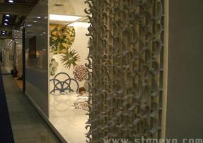 個性時尚石材背景墻