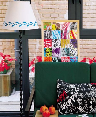 繽紛色彩隨意變 涂鴉物件的別致藝術