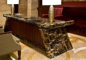 金網花石材辦公桌欣賞