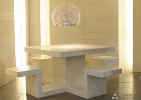 創(chuàng)意石材洽談桌欣賞