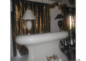 流暢曲線 石材吧臺欣賞