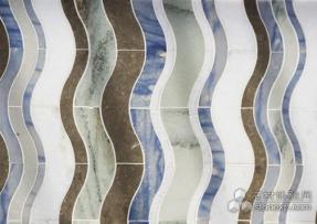 石材馬賽克 清新自然風