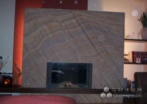 造型各異石材壁爐
