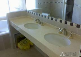 石材衛浴臺面板欣賞