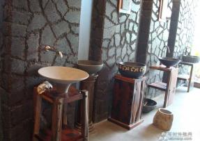 黑洞石裝飾墻面效果