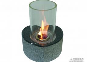 石材造型之燭臺