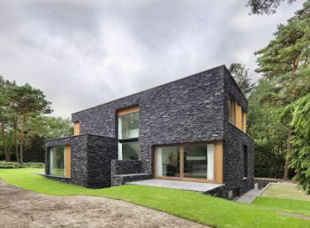 神秘&時尚 現代版森林石舍Soest別墅