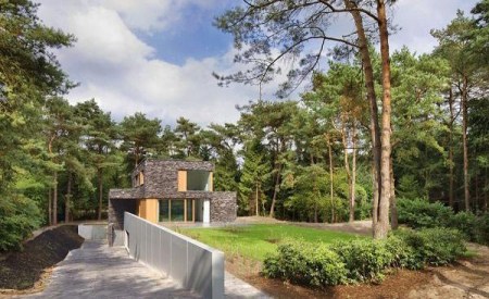 神秘&時尚 現代版森林石舍Soest別墅
