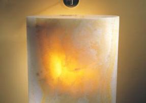 天然石材燈罩 朦朧之美