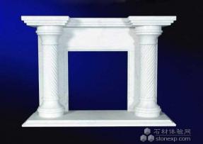 簡約風格石材壁爐