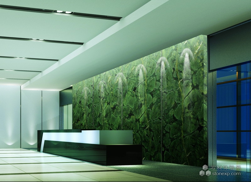 特色石材碧桂園應用墻面欣賞