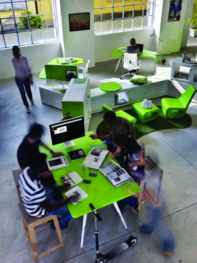 紅點獲獎作品：綠色概念辦公家具