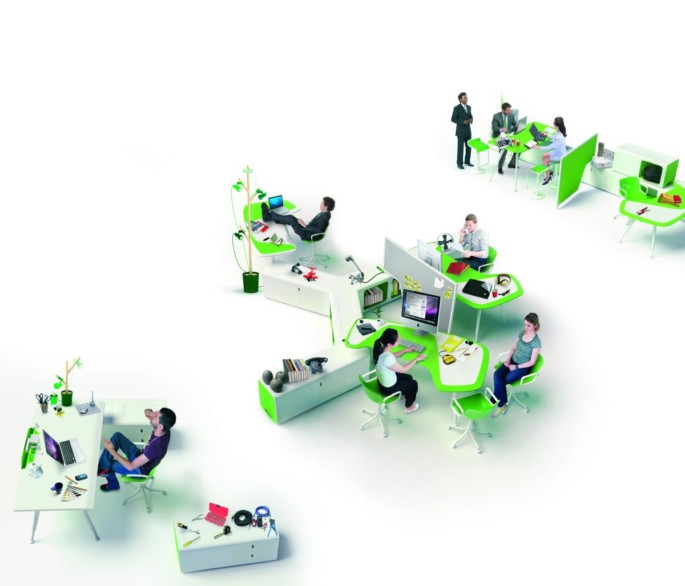 紅點獲獎作品：綠色概念辦公家具