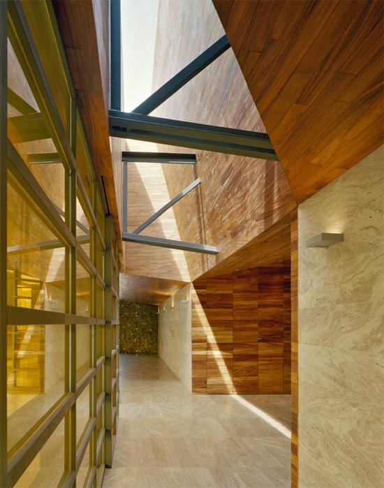 Bosque Altozano Club House Wood Roof Design by Parque Humano