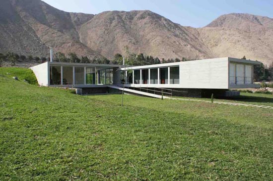 Exterior Stone House On The Andes in Peru by Juan Carlos Doblado