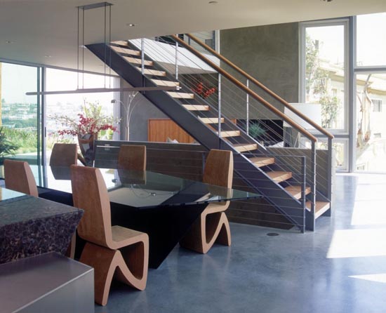 Dining Room Design The Leonard Residence by Ehrlich Architects