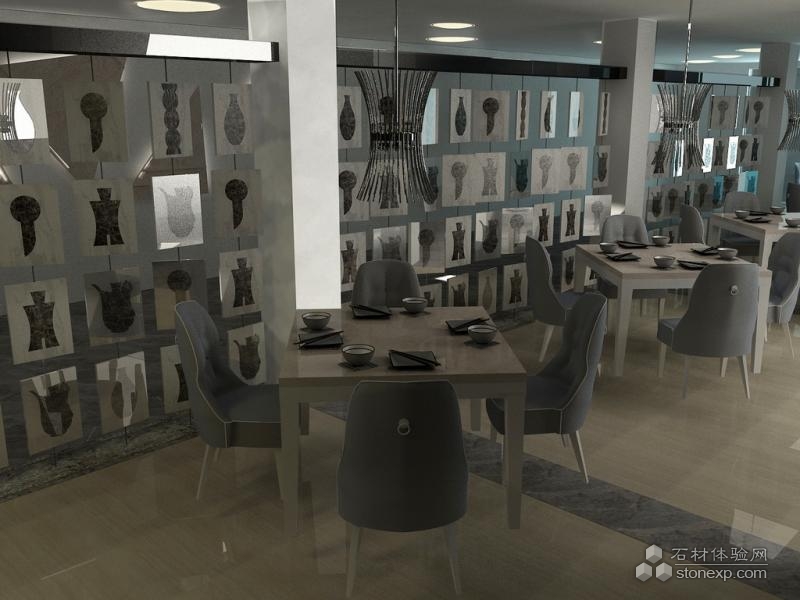 “大理·石”餐廳設計