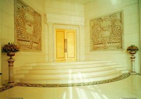 北京昆侖飯店樓梯石材應用