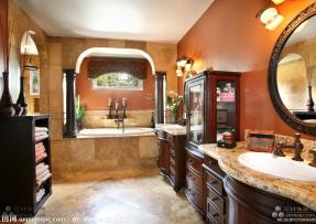 歐式古典風情的洗手池